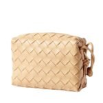 LOOP MINI INTRECCIATO LEATHER SHOULDER BAG