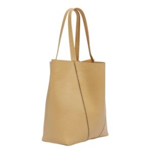 SPIN MEDIUM TOTE BAG IN LEATHER