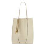 SPIN MEDIUM TOTE BAG IN LEATHER