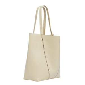 SPIN MEDIUM TOTE BAG IN LEATHER
