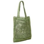 SUMMER BANANA BRAIDED TOTE BAG