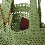SUMMER BANANA BRAIDED TOTE BAG