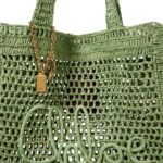 SUMMER BANANA BRAIDED TOTE BAG