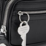 CAMERERO PARTY TEXTURED LEATHER SHOULDER BAG