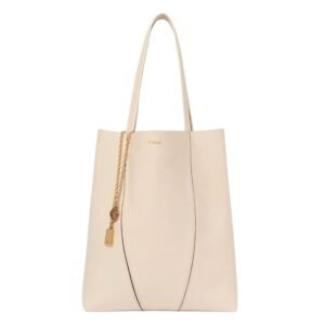 CHLOE SPIN TOTE BAG IN GRAINED LEATHER