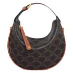 TEEN CELINE LULU IN TRIOMPHE CANVAS AND CALFSKIN