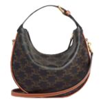 TEEN CELINE LULU IN TRIOMPHE CANVAS AND CALFSKIN