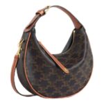 TEEN CELINE LULU IN TRIOMPHE CANVAS AND CALFSKIN