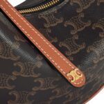 TEEN CELINE LULU IN TRIOMPHE CANVAS AND CALFSKIN