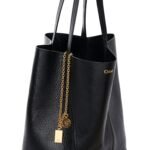 CHLOE SPIN TOTE BAG IN GRAINED LEATHER