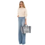 CHLOE CARRY TOTE BAG IN CANVAS