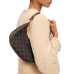 AVA BAG IN TRIOMPHE CANVAS AND CALFSKIN
