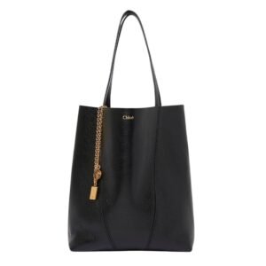 CHLOE SPIN TOTE BAG IN GRAINED LEATHER