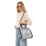 CHLOE CARRY TOTE BAG IN CANVAS