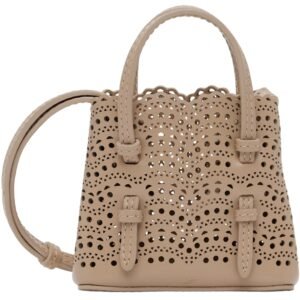 TAUPE MINI MINA BAG