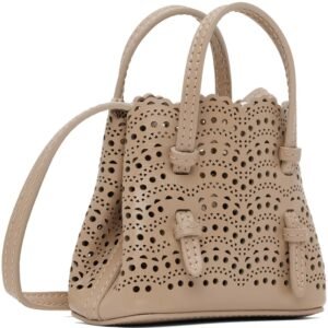 TAUPE MINI MINA BAG