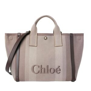 CHLOE CARRY TOTE BAG IN CANVAS