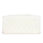 CHANEL MEDIUM 25 HOBO BAG WHITE CAVIAR ANTIQUE GOLD HARDWARE