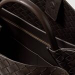 ANDIAMO LARGE EMBELLISHED INTRECCIATO LEATHER TOTE