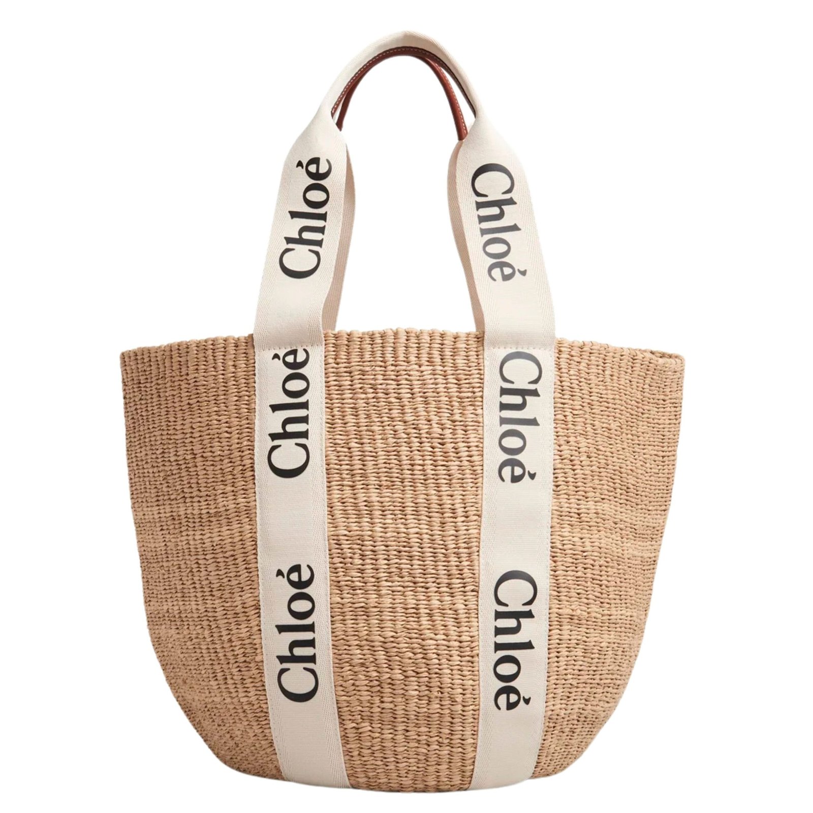 LARGE WOODY BASKET IN NATURAL FIBERS