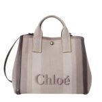 CHLOE CARRY TOTE BAG IN CANVAS