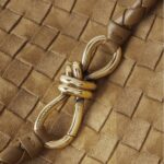 ANDIAMO LARGE EMBELLISHED INTRECCIATO LEATHER TOTE