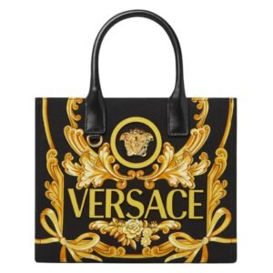 VERSACE CAMEO LA MEDUSA SMALL TOTE BAG