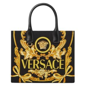 VERSACE CAMEO LA MEDUSA SMALL TOTE BAG
