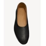 THE ROW AWAR FLAT SHOE IN LEATHER