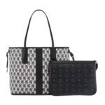 MCM REVERSIBLE LIZ SHOPPER IN VISETOS