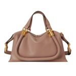 CHLOE SMALL PARATY 24 BAG IN SHINY LEATHER