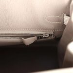 HERMES BIRKIN 25 HIMALAYA NILOTICUS CROCODILE DIAMOND ENCRUSTED PALLADIUM HARDWARE