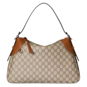 GG EMBLEM LARGE SHOULDER BAG