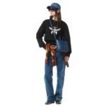 MCM TONI TOP ZIP SHOPPER IN VISETOS