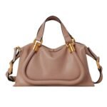 CHLOE SMALL PARATY 24 BAG IN SHINY LEATHER