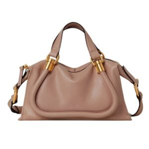 CHLOE SMALL PARATY 24 BAG IN SHINY LEATHER