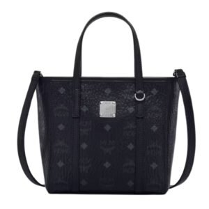MCM TONI TOP ZIP SHOPPER IN VISETOS