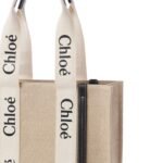 WOODY TOTE BAG IN LINEN