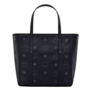 MCM TONI TOP ZIP SHOPPER IN VISETOS