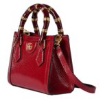 GUCCI DIANA PYTHON TOTE BAG