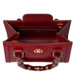 GUCCI DIANA PYTHON TOTE BAG