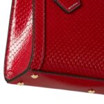 GUCCI DIANA PYTHON TOTE BAG