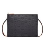 MCM AREN CROSSBODY POUCH IN MONOGRAM LEATHER