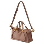 CHLOE SMALL PARATY 24 BAG IN SHINY LEATHER