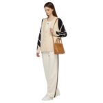 MCM TONI TOP ZIP SHOPPER IN VISETOS