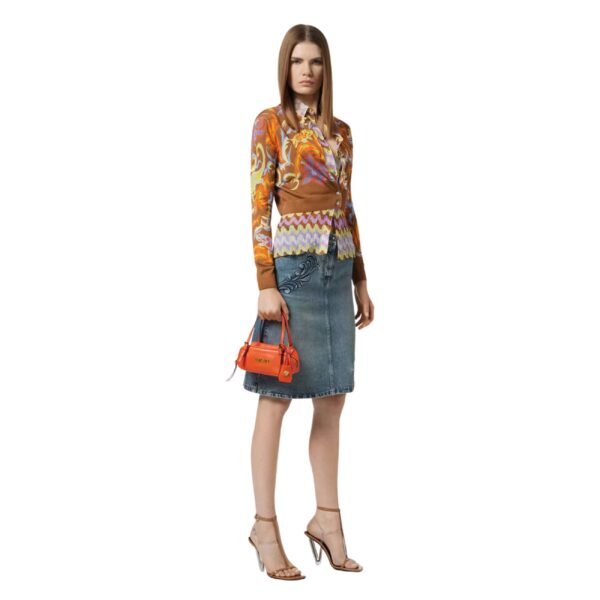 VERSACE TAG BOWLING MINI BAG