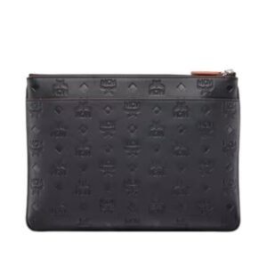 MCM AREN CROSSBODY POUCH IN MONOGRAM LEATHER