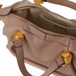 CHLOE SMALL PARATY 24 BAG IN SHINY LEATHER