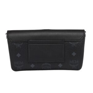 MCM VISETOS MONOGRAM FLAT POUCH SHOULDER BAG