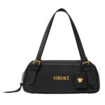 VERSACE TAG BOWLING SHOULDER BAG